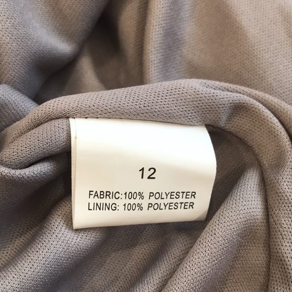 Brand new grey A-line midi skirt - Picture 3 of 4